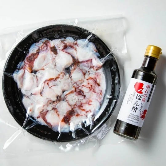 明石だこのしゃぶしゃぶ(ぽん酢つき)