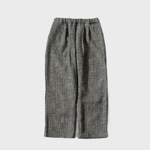 【MUYA】 リラックスパンツ　　ヘリンボーン（ブラウン）　　size4