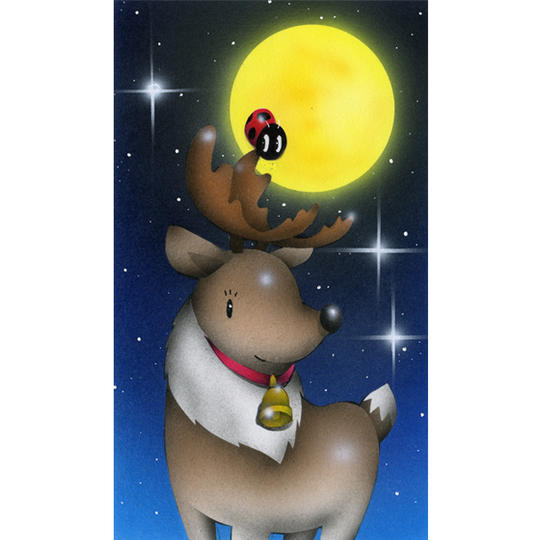 Special Price☆ mini原画『ナイトトナカイ』