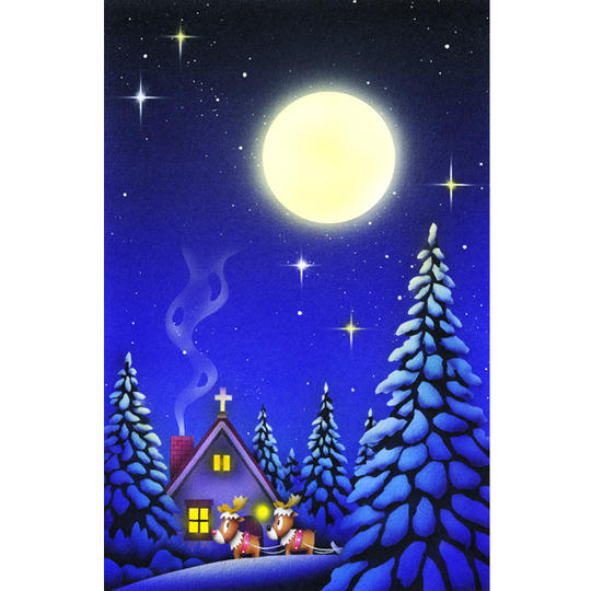 ☆超!衝撃Price☆ 原画『サンタを待つトナカイ君』