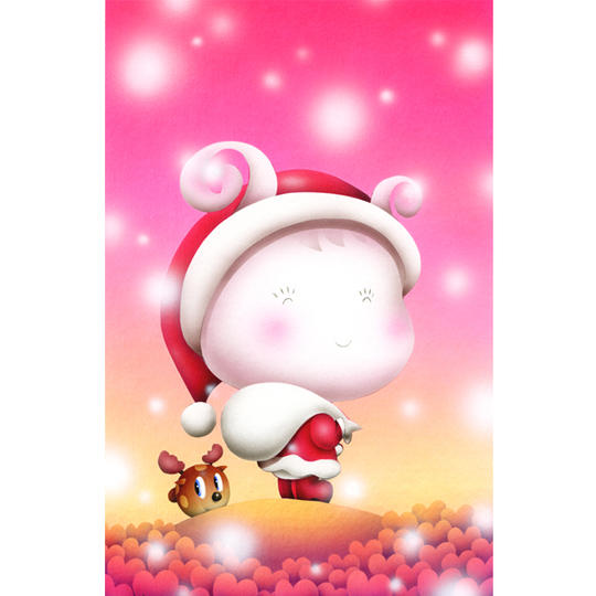 ☆超!衝撃Price☆原画『Angel SANTA』