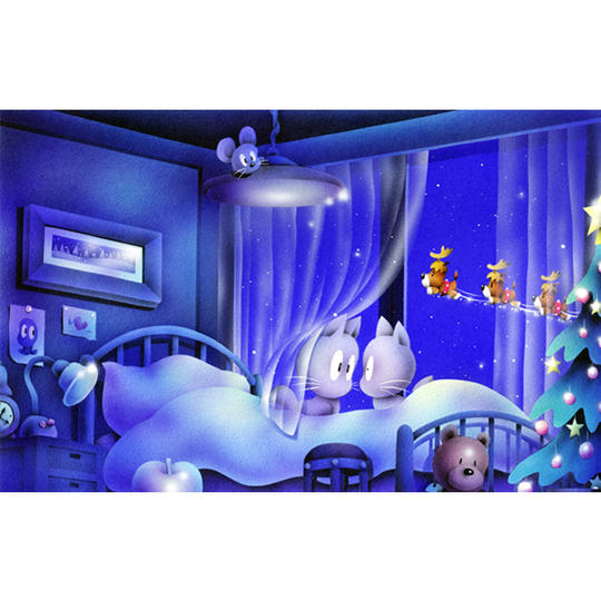 ☆超!衝撃Price☆原画『Blue Night Eve』