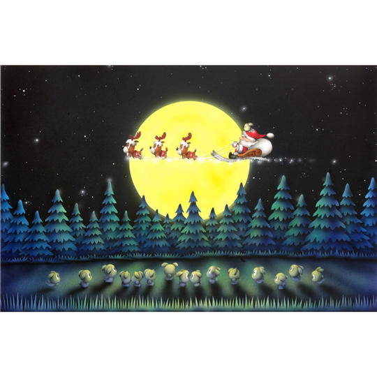 Special Price☆ 原画『ラビット村のサンタさん』