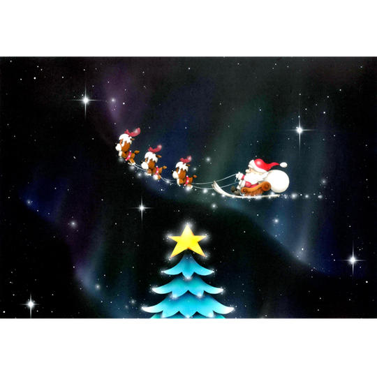 Special Price☆ 原画『クリスマスツリーを超えて』