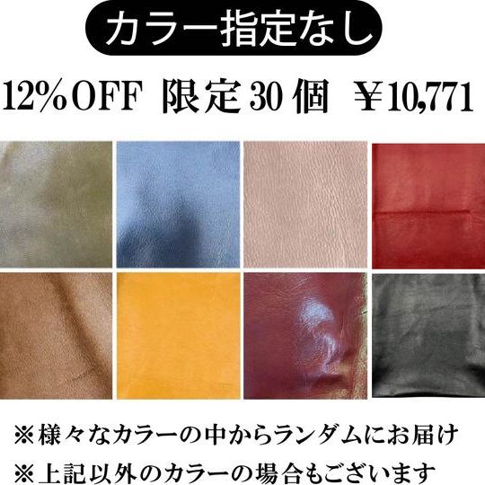 【カラー指定なし】早割 12%OFF