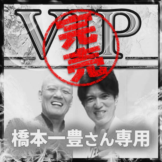 橋本一豊さん専用 VIPチケット