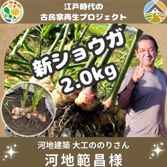 河地範昌 様 専用 新ショウガ 2kg