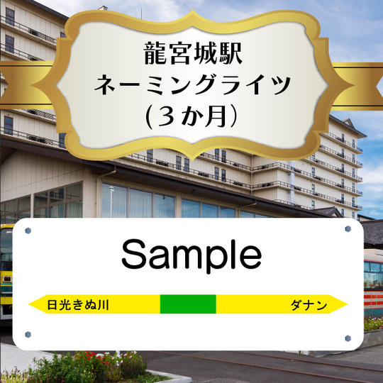 龍宮城駅のネーミングライツ