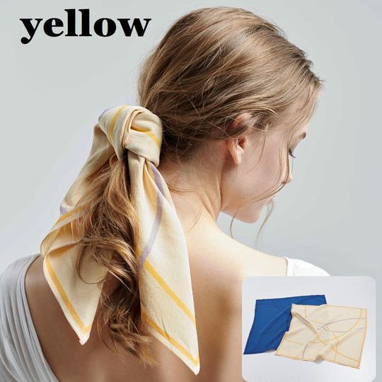 纏うハンカチ   yellow