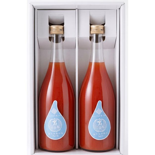 〈贈答用〉トマトジュース720ml 味わう2本セット