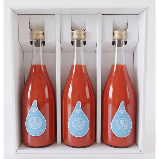 〈贈答用〉トマトジュース720ml 満足3本セット　