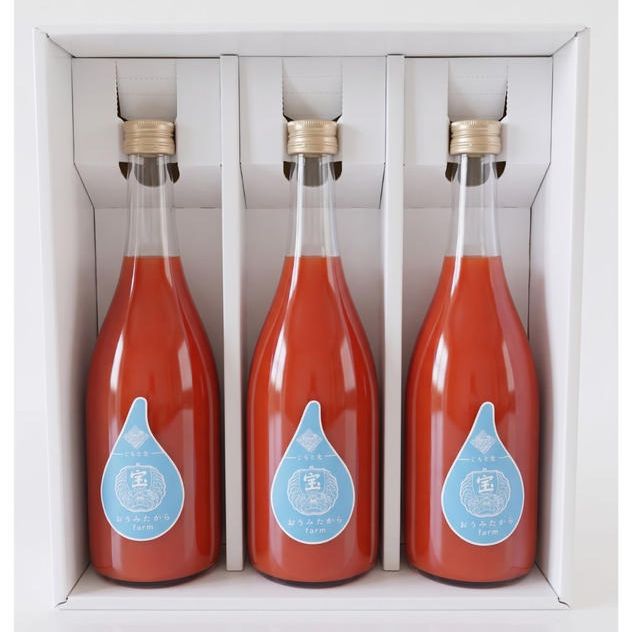 〈贈答用〉トマトジュース720ml 満足3本セット　