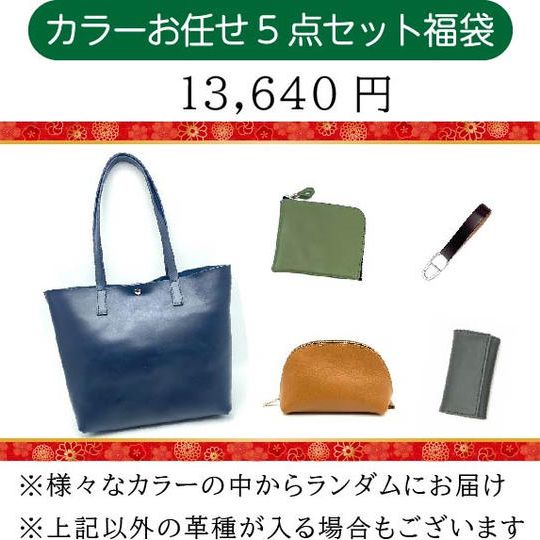 カラーお任せ5点セット福袋【50個限定】