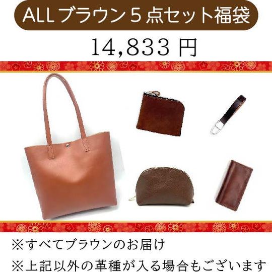 ALLブラウン5点セット福袋【50個限定】