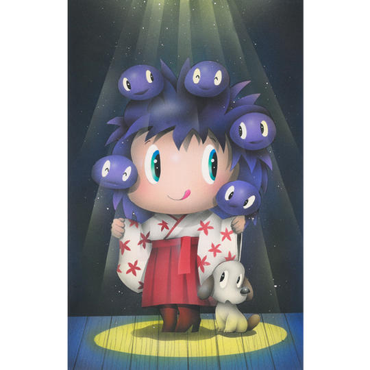 新作原画『袴メデューサ』