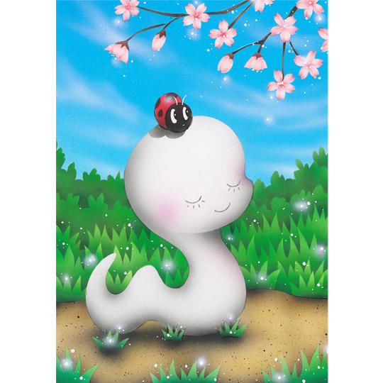 新作原画『桜白蛇』