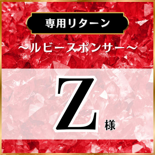 【専用リターン】Z様