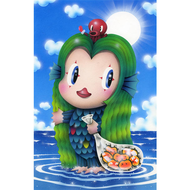 新作原画『Happy Snow Love』 - (OTOGI☆SHOP 第6弾 25th Anniversary