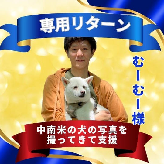 むーむー様（中南米の犬の写真を撮ってきて支援）