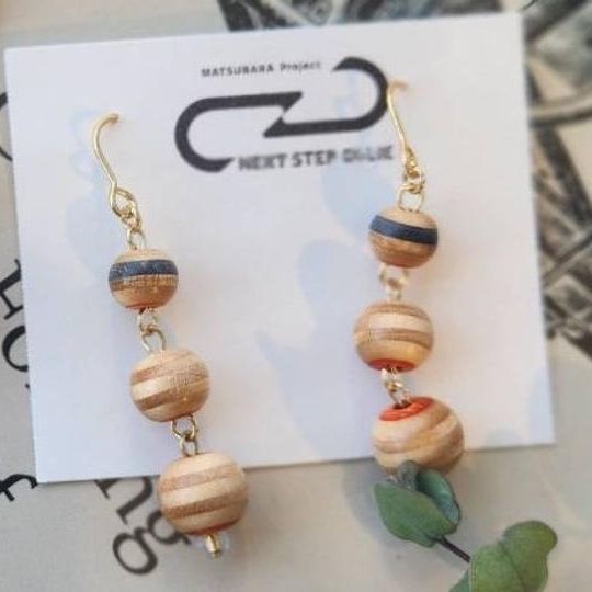 ピアス デザイン三連