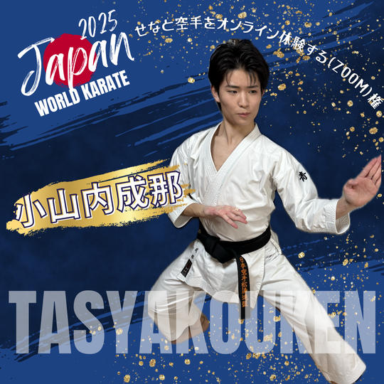 空手の演舞をオンライン体験する（Zoom）権