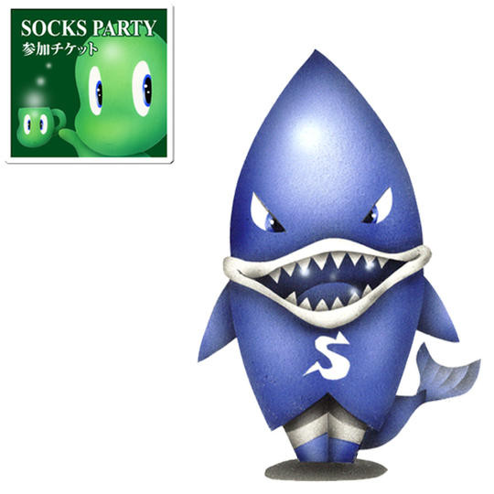 4-3 パーティ参加+原画・OTOGI☆LAND島民「サメ」