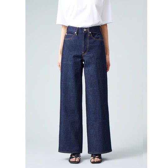 【大阪店 店頭お渡し(4/19・20)】 ワイドパンツ(ワンウォッシュ)