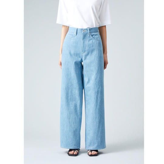 【大阪店 店頭お渡し(4/19・20)】 ワイドパンツ(ブリーチ)