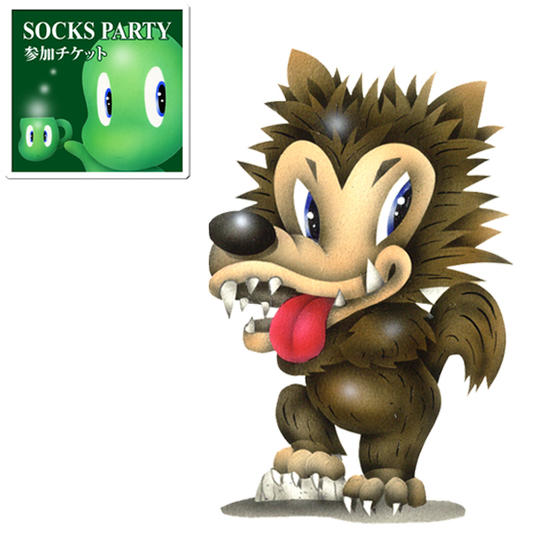 4-25 パーティ参加+原画・OTOGI☆LAND島民「オオカミ」