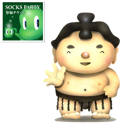 4-27 パーティ参加+原画・OTOGI☆LAND島民「関取」