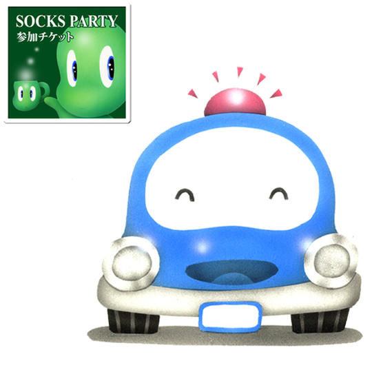 4-48 パーティ参加+原画・OTOGI☆LAND島民「クルマ」