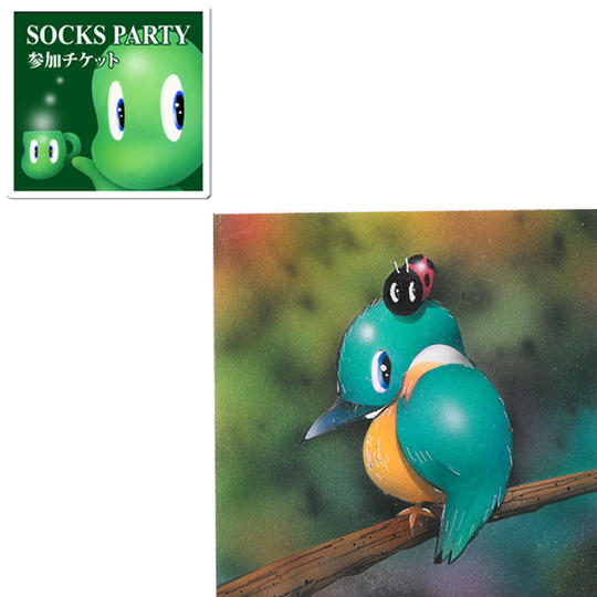 5-10 パーティ参加+描き下ろし特別ミニmini原画「カワセミくん」