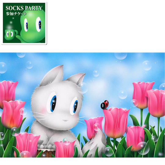 9 パーティ参加+原画「Happy Tulip Love」