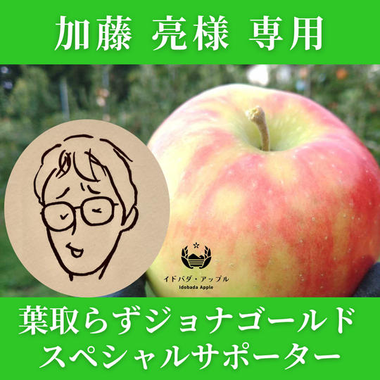 【加藤亮 様専用】葉とらずジョナゴールド🍏スペシャルサポーター