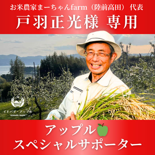 戸羽正光様専用　アップルスペシャルサポーター