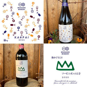 【赤ワイン2本】飲むシーンを問わない、お試しセット