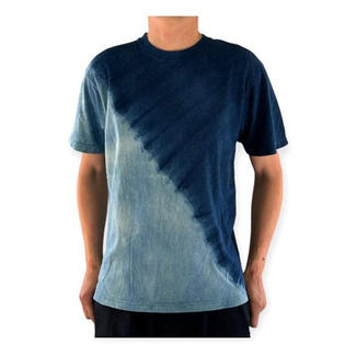 【武州正藍染】藍染ぼかしTシャツ