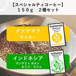 【スペシャルティーコーヒー2種】グァテマラ&インドネシア