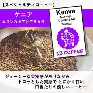 【スペシャルティーコーヒー】ケニア「ムランガキアンデリAB」