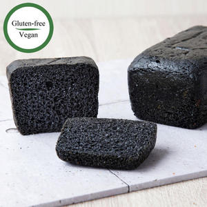 【完全グルテンフリー】米粉食パン（竹炭）※冷凍