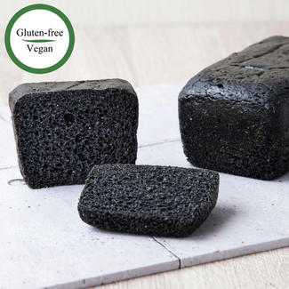 【完全グルテンフリー】米粉食パン（竹炭）※冷凍