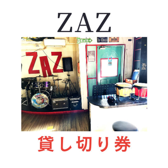 ZAZ１日貸切り券