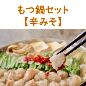 もつ鍋セット2人前（辛みそ味）※冷凍