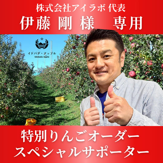 【伊藤剛様専用】特別りんごオーダー🍎スペシャルサポーター