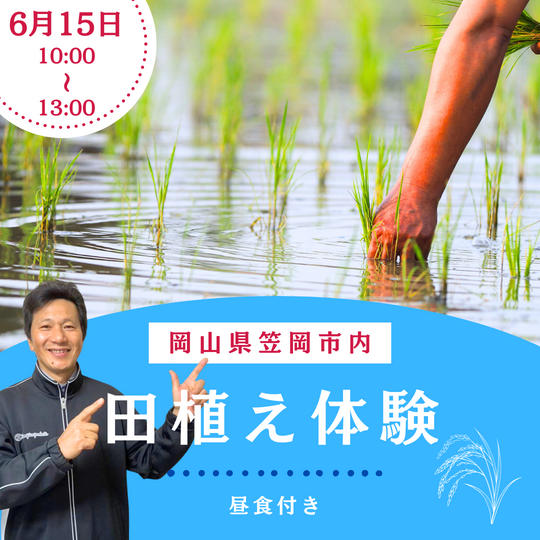 【6月15日】 田植え体験