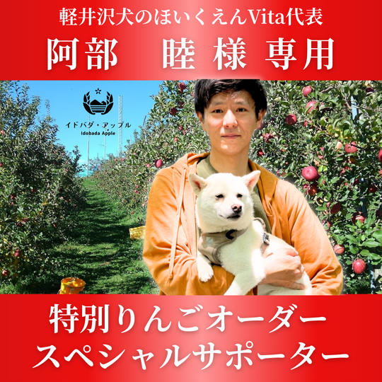 【阿部睦 様専用】特別りんごオーダー🍎スペシャルサポーター