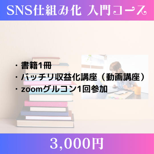 SNS仕組み化 入門コース