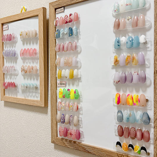 オーダーメイドネイルチップ（体温で形状記憶するゼロジェル）