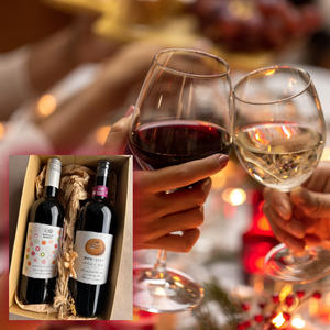 【熨斗対応】ナチュラルワイン紅白2本セット