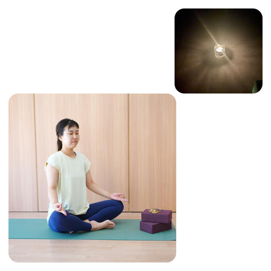 「心と体をつなぐ全集中の呼吸」or「ミニキャンプファイヤー（キャンドルリラックスヨガ）」